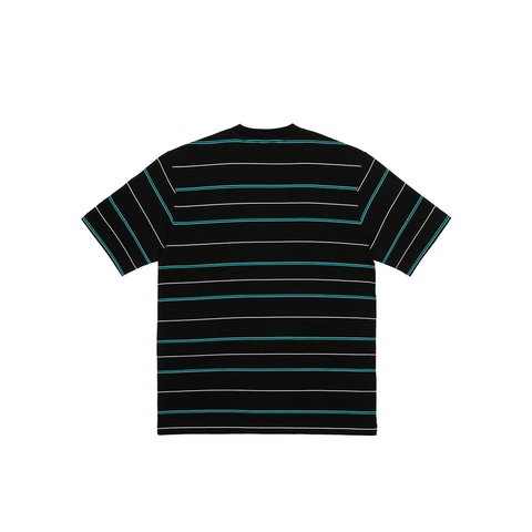 Palace CITY STRIPER T-SHIRT BLACK - Colorway