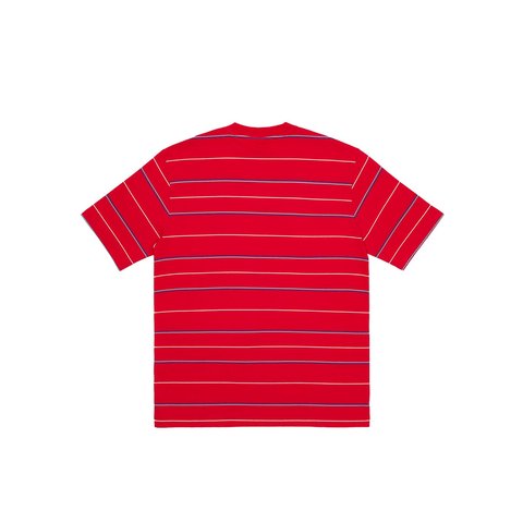 Palace CITY STRIPER T-SHIRT TRUEST RED - Colorway