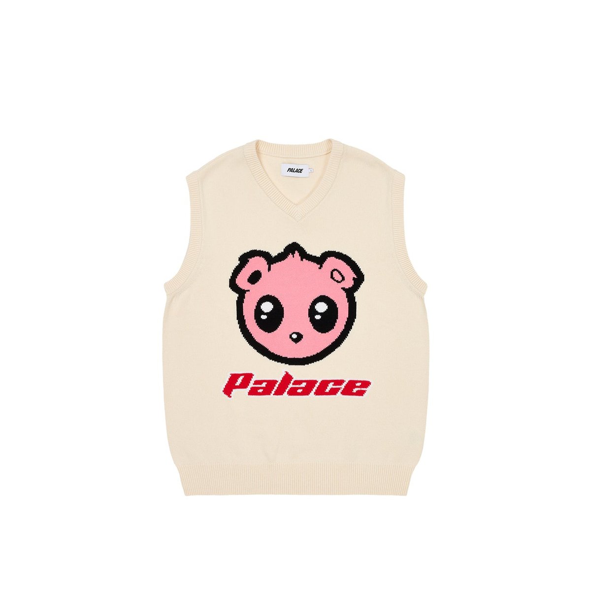 Palace KAWAII VEST KNIT SOFT WHITE (Summer 2023) - €148.00