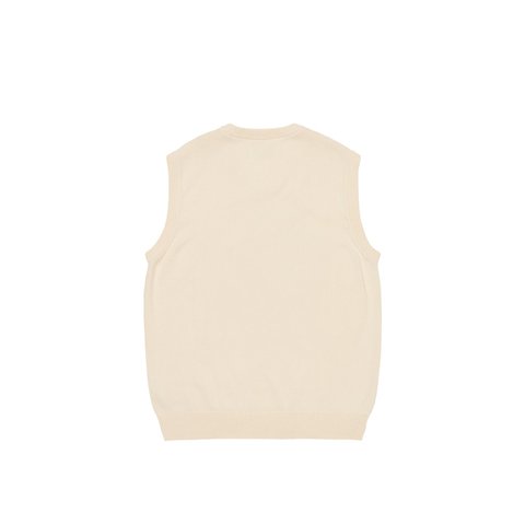 Palace KAWAII VEST KNIT SOFT WHITE - Colorway