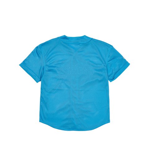 Palace KAWAII BASEBALL JERSEY FLEXY BLUE - Colorway