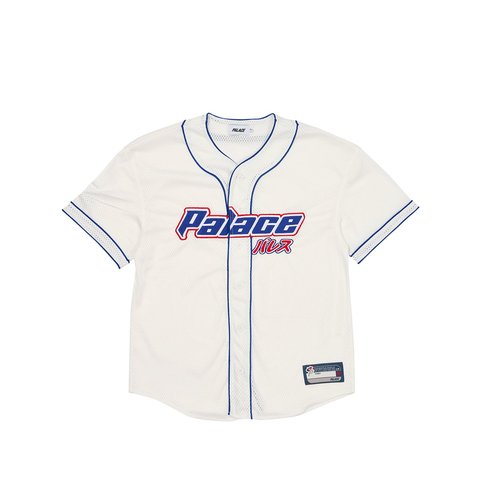 Palace KAWAII BASEBALL JERSEY WHITE - €128.00