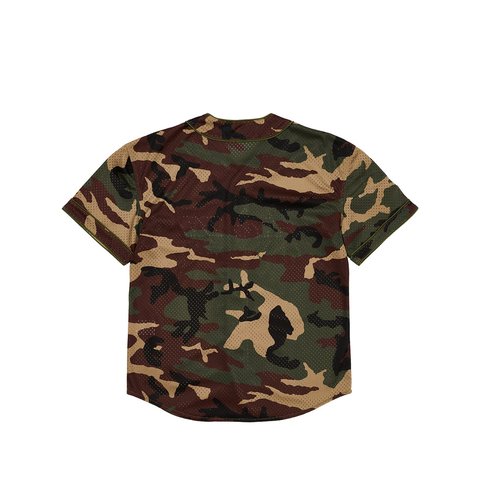 Palace KAWAII BASEBALL JERSEY CAMO - Colorway