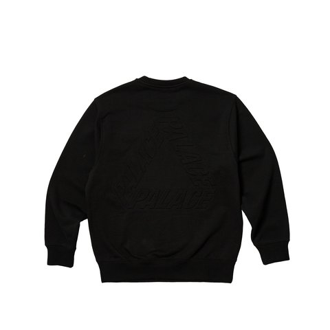 Palace BOSSY P3 CREW BLACK - €128.00