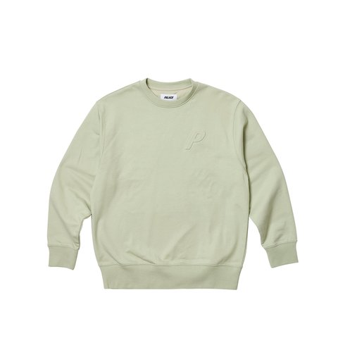 Palace BOSSY P3 CREW GREEN SPRITZ - Colorway