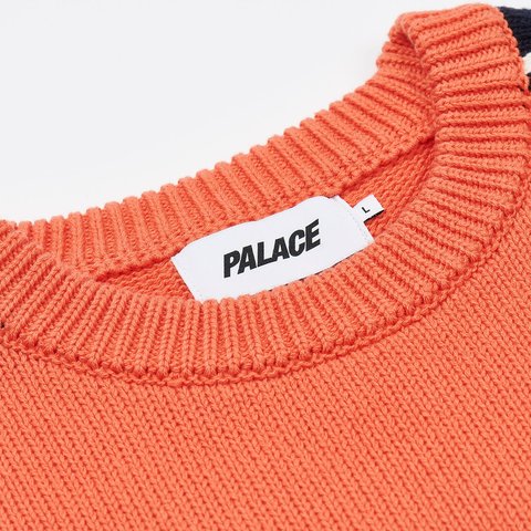 Palace ELECTRONICA KNIT TIGER ORANGE - Colorway