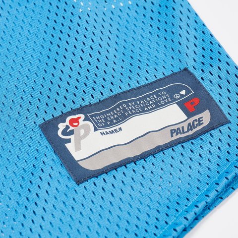 Palace KAWAII BASEBALL JERSEY FLEXY BLUE - Colorway