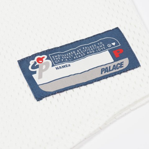 Palace KAWAII BASEBALL JERSEY WHITE - Colorway