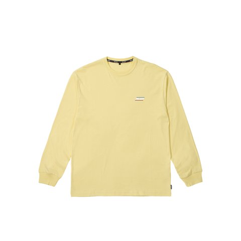 Palace BASICALLY A LONGSLEEVE MELLOW YELLOW - Colorway
