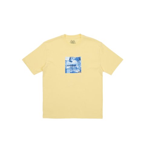Palace BLISSED OUT T-SHIRT MELLOW YELLOW - Colorway