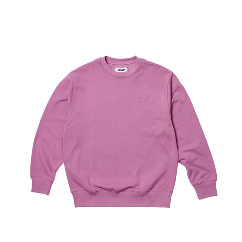 Palace BOSSY P3 CREW ULTRA MAUVE - Colorway