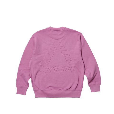 Palace BOSSY P3 CREW ULTRA MAUVE - Colorway