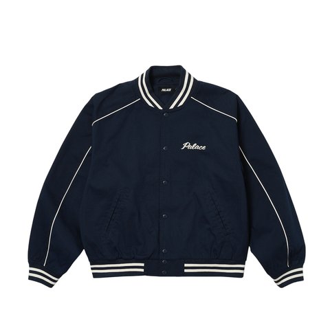Palace CATCH IT BOMBER JACKET NAVY - Colorway