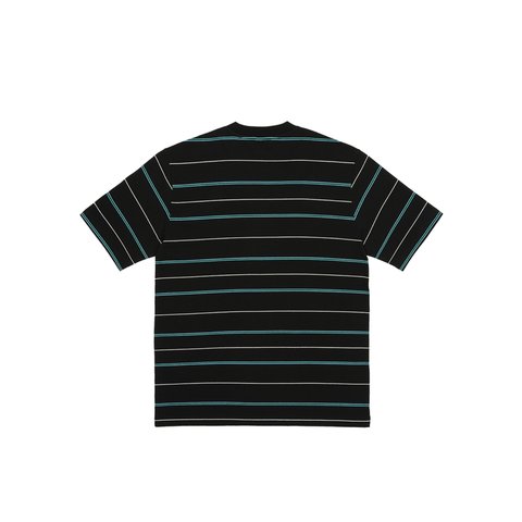 Palace CITY STRIPER T-SHIRT BLACK - Colorway