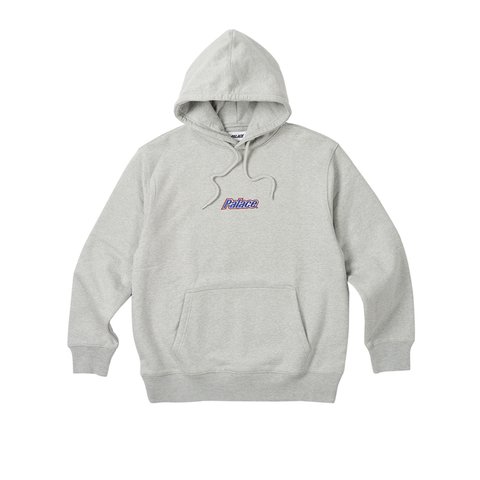 Palace CURRENT HOOD GREY MARL - Colorway