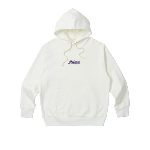 Palace CURRENT HOOD WHITE - Colorway