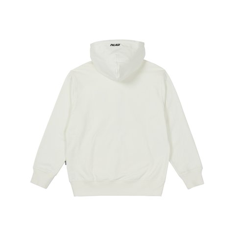Palace FELT P ZIP HOOD WHITE - Colorway