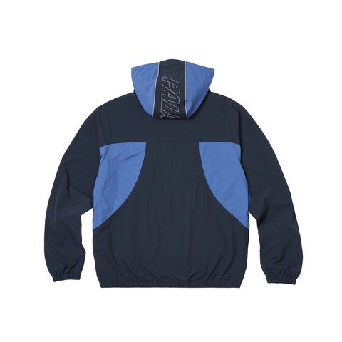 Palace FONT ZIP SHELL JACKET BLUE / AIRFORCE - Colorway