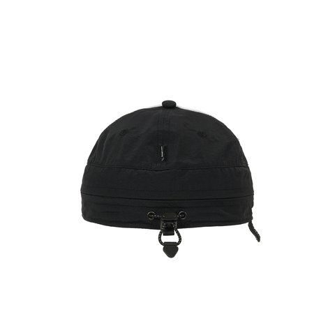 Palace FONT ZIP SHELL NECK SAVER 6-PANEL BLACK - Colorway