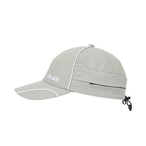 FONT ZIP SHELL NECK SAVER 6-PANEL GREY