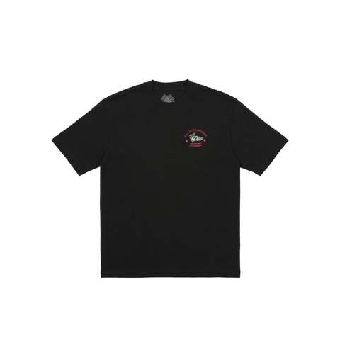 Palace FORTUNATE T-SHIRT BLACK - Colorway