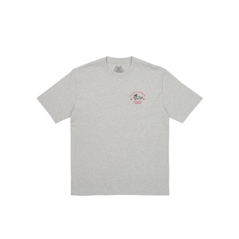 Palace FORTUNATE T-SHIRT GREY MARL - Colorway