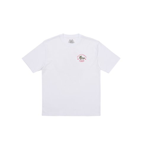 Palace FORTUNATE T-SHIRT WHITE - Colorway