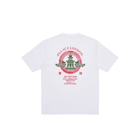 Palace FORTUNATE T-SHIRT WHITE - Colorway