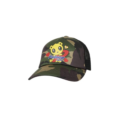 Palace KAWAII TRUCKER CAMO / BLACK - Colorway