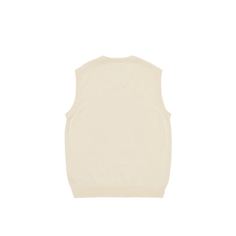 Palace KAWAII VEST KNIT SOFT WHITE - Colorway