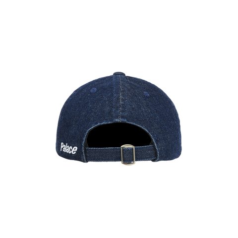 Palace LOWERCASE WASHED DENIM 6-PANEL INDIGO - Colorway