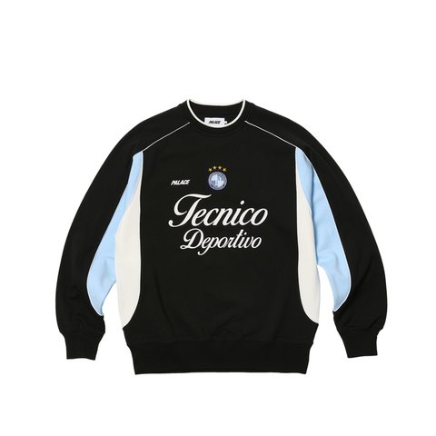 Palace MASSIMO FORZA CREW BLACK - Colorway