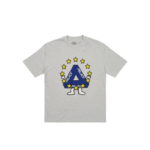 Palace MISSING EU T-SHIRT GREY MARL - Colorway