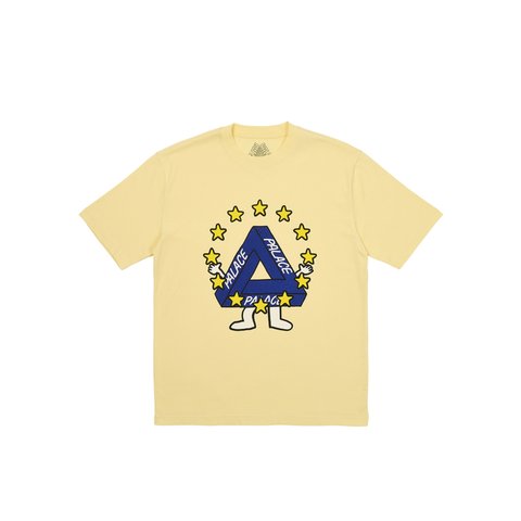 Palace MISSING EU T-SHIRT MELLOW YELLOW - Colorway