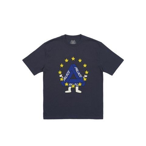 Palace MISSING EU T-SHIRT NAVY - Colorway