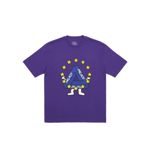 Palace MISSING EU T-SHIRT REGAL PURPLE - Colorway