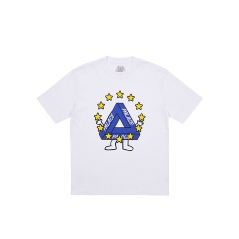 Palace MISSING EU T-SHIRT WHITE - Colorway