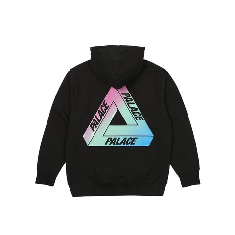 Palace OMBRE TRI-FERG HOOD BLACK - Colorway