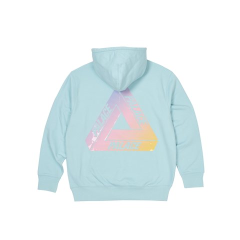 Palace OMBRE TRI-FERG HOOD CRYSTALISED BLUE - Colorway