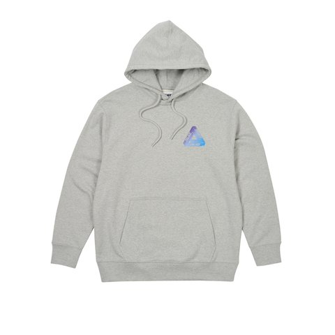 Palace OMBRE TRI-FERG HOOD GREY MARL - Colorway