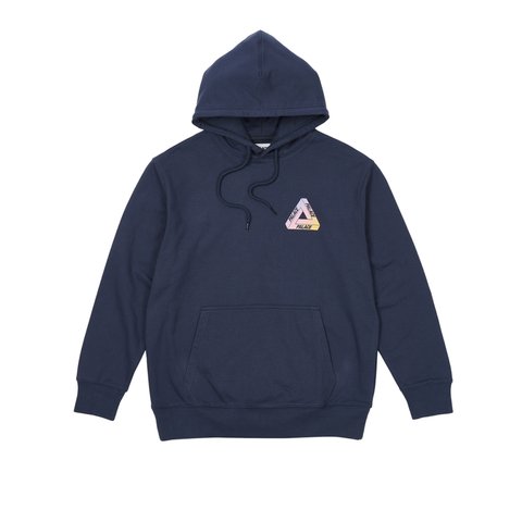 Palace OMBRE TRI-FERG HOOD NAVY - Colorway