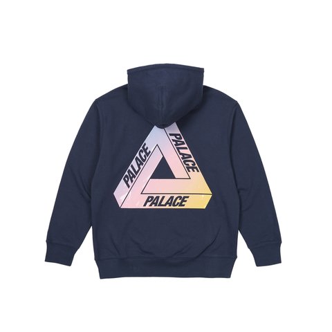 Palace OMBRE TRI-FERG HOOD NAVY - Colorway