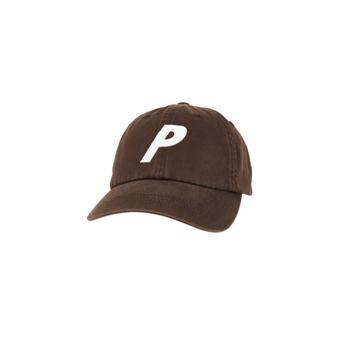 Palace P 6-PANEL BROWN - Colorway