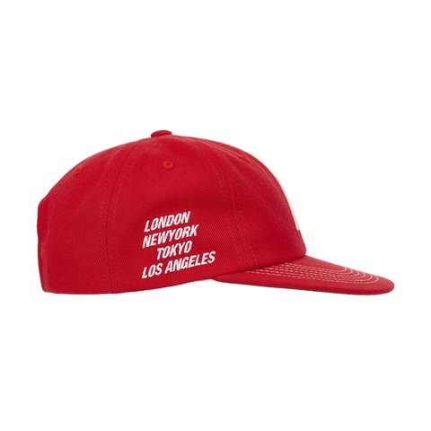 Palace P SNAPBACK RED - Colorway
