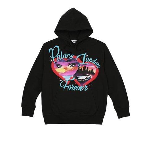 Palace PALACE FOREVER HOOD BLACK - Colorway