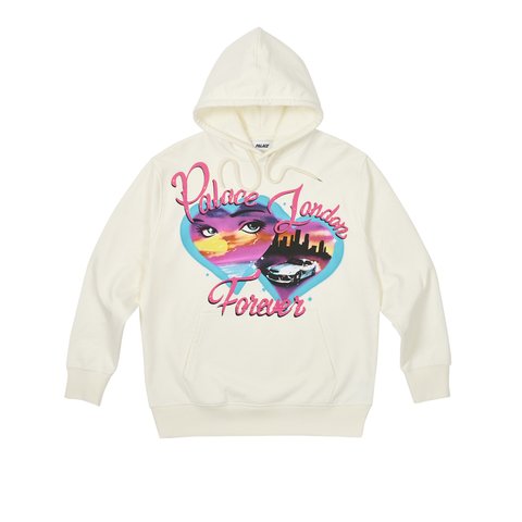Palace PALACE FOREVER HOOD WHITE - Colorway