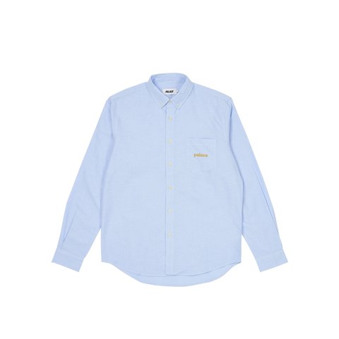 Palace PALACE OXFORD SHIRT LIGHT BLUE - Colorway