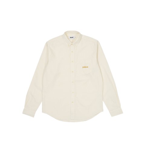 Palace PALACE OXFORD SHIRT SOFT WHITE - Colorway