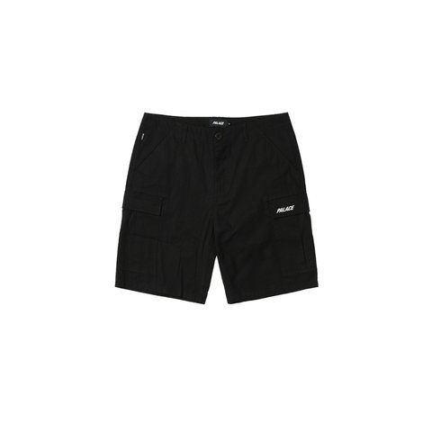 RIPSTOP COTTON CARGO SHORT BLACK