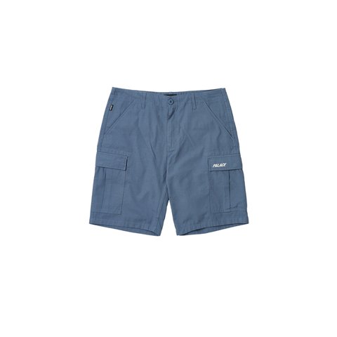 Palace RIPSTOP COTTON CARGO SHORT BLUE STONE - Colorway